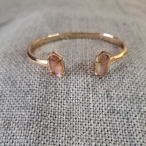 Kendra Scott "Elton" Rose Gold Cuff Bracelet
